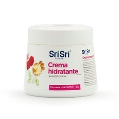 Crema Hidratante con Rosas, Aloe Vera y Manteca de Karité Sri Sri Ayurveda