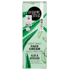 Crema Facial de día - Palta y Aloe Vera ORGANIC SHOP