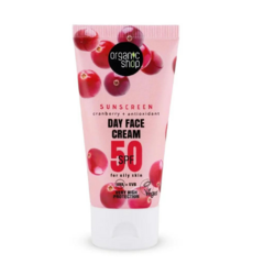 Crema Facial de día con FPS 50 ORGANIC SHOP