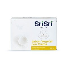 Jabón Vegetal Malai con Crema de Leche Sri Sri Ayurveda - comprar online