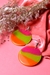 Brinco Tie Dye Verde - Rainbow Pin Up Store