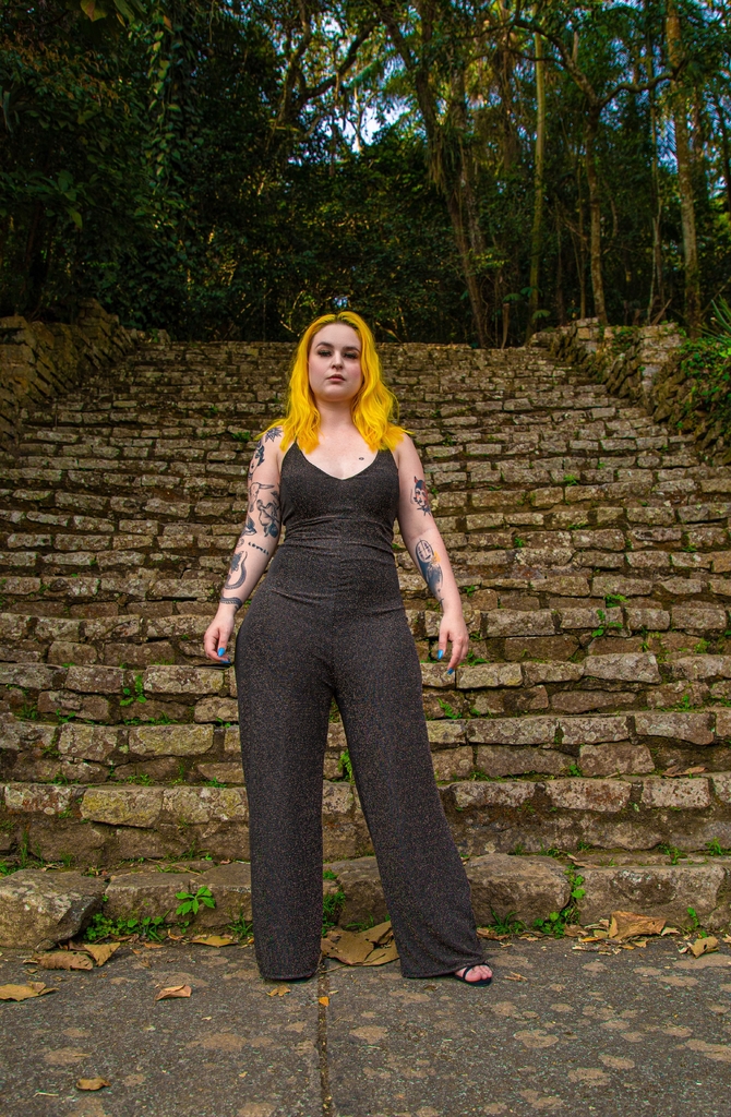 Janis Black Jumpsuit By Measure Rainbow Pin Up Store