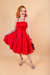 Lovely Dress in Red By Measure on internet