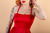 Lovely Dress in Red By Measure - Rainbow Pin Up Store