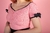 Blusa Bardot Rosa Sob medida - comprar online