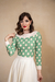 Marilyn Blouse By Measure (Polkadot)