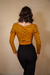 Bow Blouse By Measure (mustard) on internet