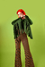 Debra Tate Green Cropped By Measure - buy online