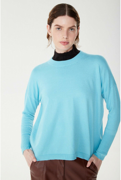 Sweater PARKER (aqua) en internet