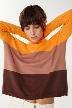Sweater POWELL (marron) en internet