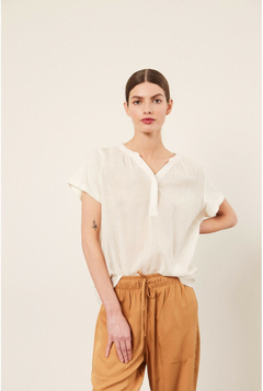 Blusa KELLY m/corta (crudo) - comprar online