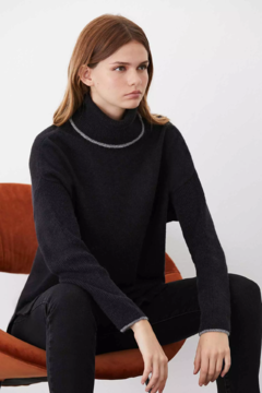 Sweater FANCY ( Negro) en internet