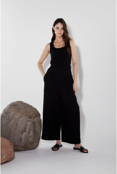 Pantalón CLEO- Negro y Avellana - tienda online