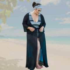 Saída de Praia Plus Size