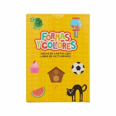 Cartas de aprendizaje Formas y colores