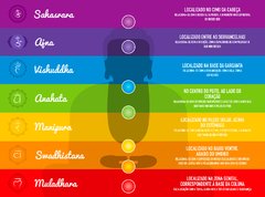 7 Chakras Black - Pulseira de Equilíbrio - comprar online