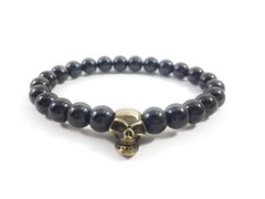 Pulseira Big Skull Onix