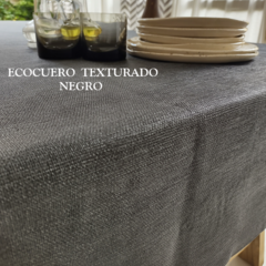 MANTEL DE ECOCUERO CUADRADO - 140 CM - comprar online