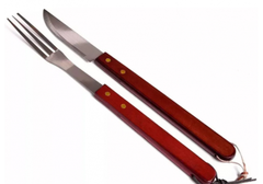 SET PARRILLERO  CUCHILLO Y TENEDOR LARGO - comprar online