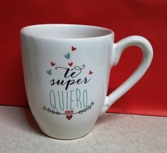 TAZA MUG DE CERÁMICA CON DISEÑO - LÍNEA "AMOR" - comprar online