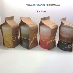 VELA PERFUMADA - ARTESANAL - 5 x 7 cm