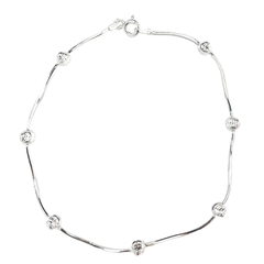 PULSERA RATON NATIVIDAD DE PLATA 925