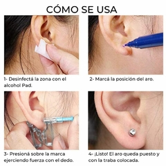 PIERCING CON PISTOLA ¡NO al piercing con pistola!