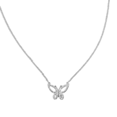 GARGANTILLA MARIPOSA DE PLATA 925