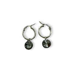 ARGOLLAS CON DIJE SW CIRCLE GREY DE ACERO QUIRURGICO