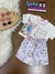 Conjunto Infantil Blusa e Short -Saia Estampado- CINTI 12251