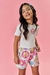 Conjunto Infantil Blusa Ajuste Lateral Short Estampado - CINTI 12291 - comprar online