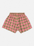 Conjunto Infantil Menina com Camisa e Shorts XADREZ ROSA - Momi