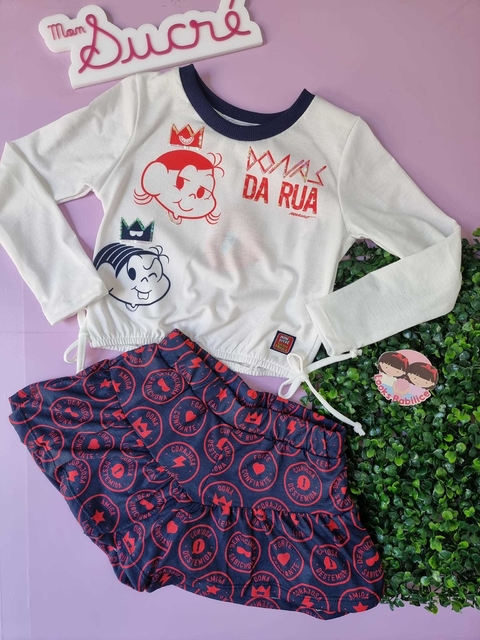 Calças de dia meninas bonitas manga longa dia dos namorados conjunto  elegante top roupas e conjunto infantil vestido branco (vermelho, 1-2 anos)