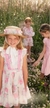 Vestido Infantil em Tecido Natural com Flores e Bordados Petit Cherie Natural - comprar online