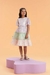Vestido de Festa Infantil FOLHAGENS COM LISTRAS - Petit Cherie - comprar online