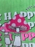 Blusa Infantil VERDE Menina com Bordado BE HAPPY - Momi na internet