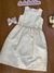 Vestido de Festa Infantil OFF WHITE em Laise - Momi