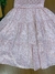 Vestido Infantil em Tecido FLORIDO ROSA - Petit Cherie Natural na internet