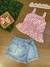 Shorts/Saia Jeans com Bolsinho - Momi - comprar online