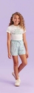 Conjunto Infantil Curto Menina com Shorts STAY FASHION - Petit Cherie na internet