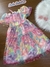 Vestido de Festa Infantil com Tule de Póas BORBOLETAS - Petit Cherie