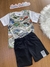 Conjunto Infantil Curto Menino com Bermuda CIDADE - Lucboo