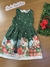 Vestido de Festa Infantil Verde NATAL - Kukie