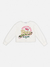 Blusa Infantil Menina OFF WHITE Mangas Longas ROAR - Momi na internet