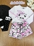 Conjunto Infantil Happy Panda Blusa e Shorts - Kukie