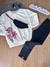 Conjunto Longo Infantil Menina com Blusão e Legging SUPER POWER - Momi