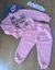 Conjunto Longo Infantil ROSA Menina BE HAPPY - Momi