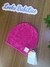 Gorro Infantil Menina em Tricô PINK - Bugbee