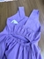 Vestido Infantil de Alças e Decote nas Costas LILÁS - Bugbee - comprar online