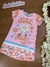 Vestido Infantil Canelado Rosa Good - Kukie